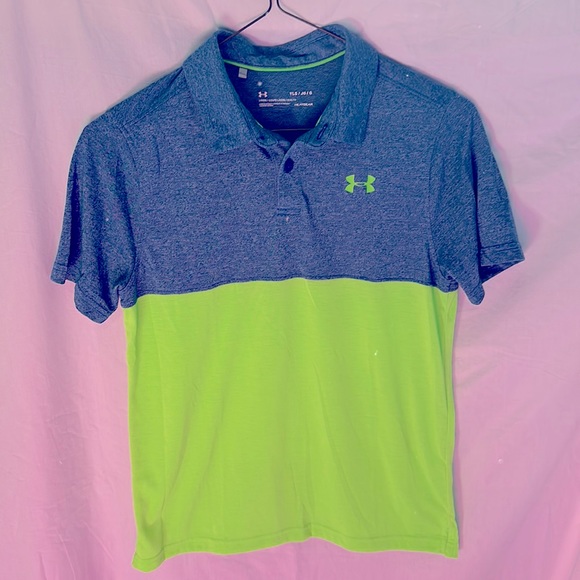 Under Armour Boys Golf Shirt - Picture 1 of 3